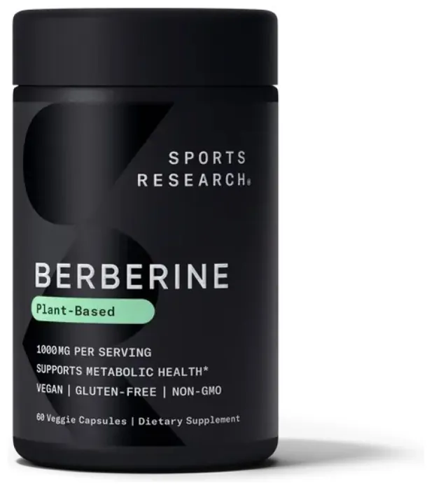 Berberine 500mg - 60 vcaps