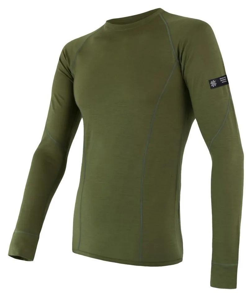 Термокофта Sensor Merino Active LS safari 17200019 S (SM11MA-safari-S)