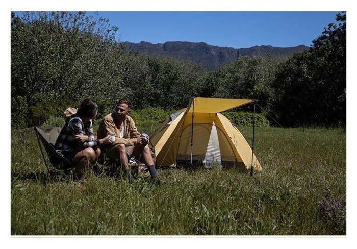 Палатка двухместная Naturehike P-Series NH18Z022-P 210T/65D, желтая