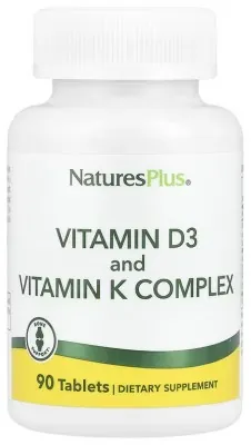Vit D3 K2 2500 IU/120 mcg - 90 tabs
