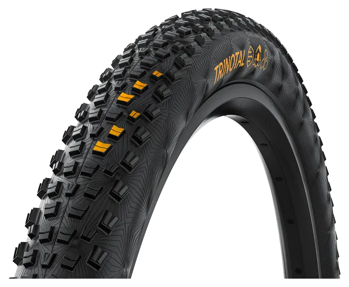 Покришка безкамерна Continental Trinotal Trail Rapid 29" | 29 X 2.40 чорна складна skin