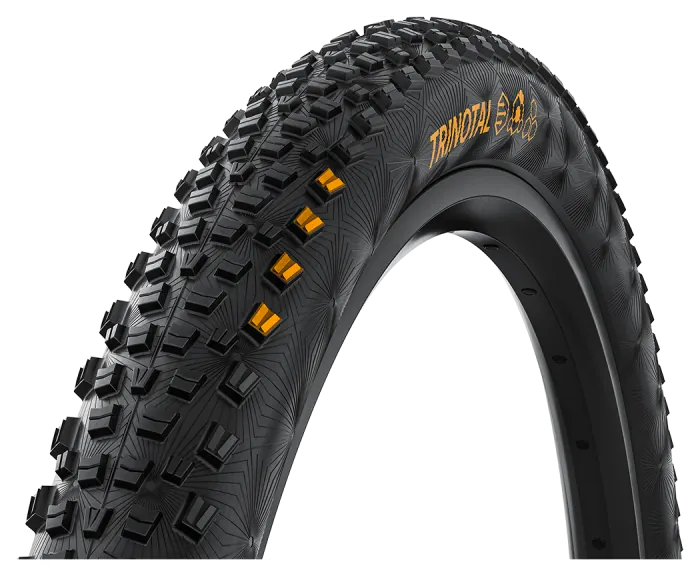 Покришка безкамерна Continental Trinotal Trail Rapid 29" | 29 X 2.40 чорна складна skin