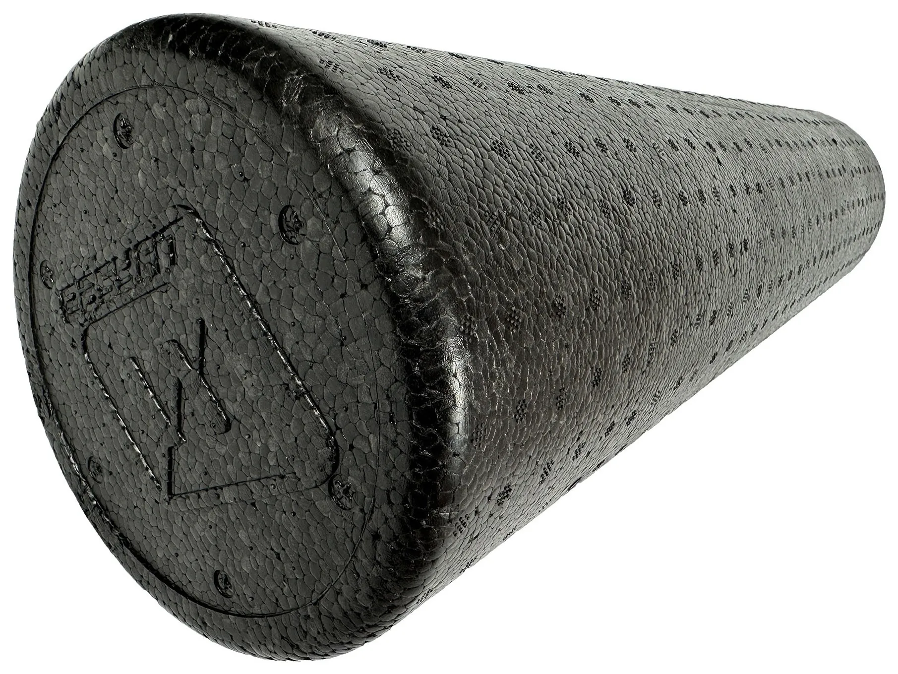 Масажний ролик EasyFit PolyFoam Roller EPP 60 см (Чорний)