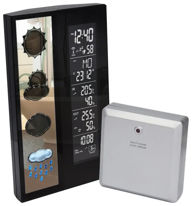 Метеостанция Technoline WS6650 Black (WS6650)