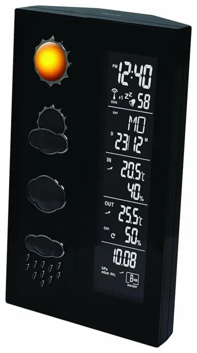 Метеостанция Technoline WS6650 Black (WS6650)