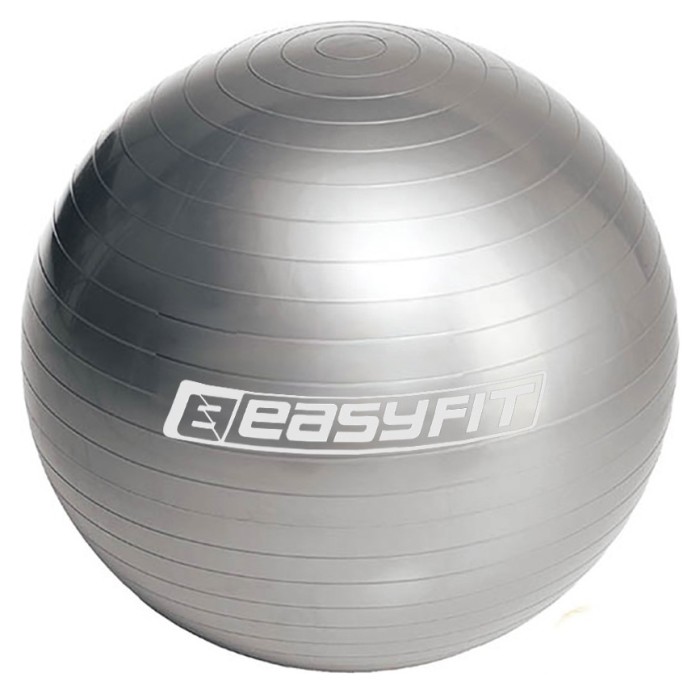 Мяч для фитнеса EasyFit 65 см серый