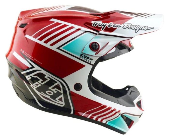 Мотошолом TLD GP PRO HELMET; SEGMENT [RED] S
