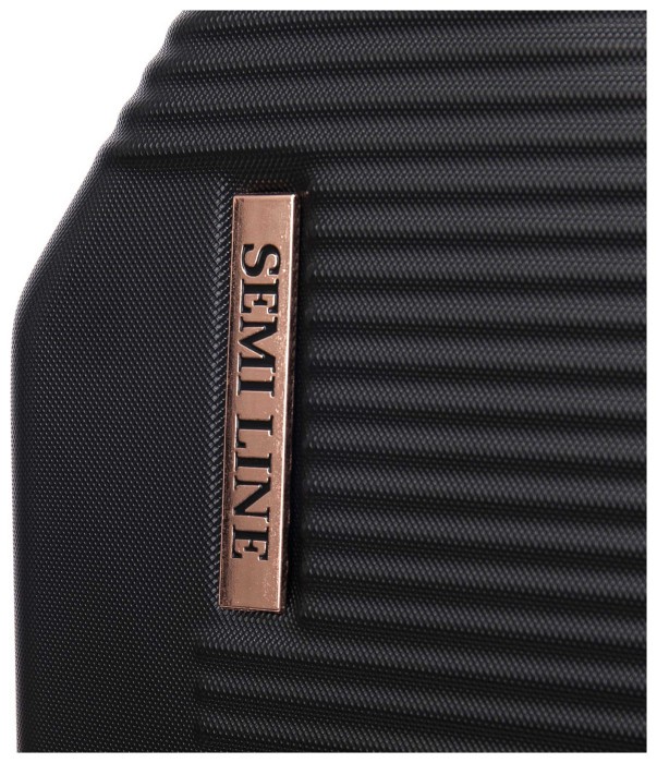 Валіза Semi Line 20" (S) Black (T5821-3)