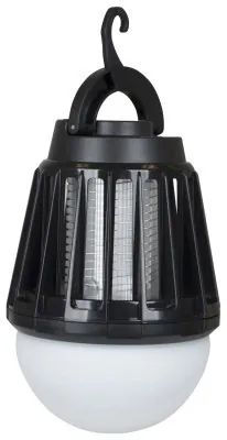 Фонарь-истребитель насекомых Bo-Camp Atom WP Rechargable 180 Lumen Black (5818804)