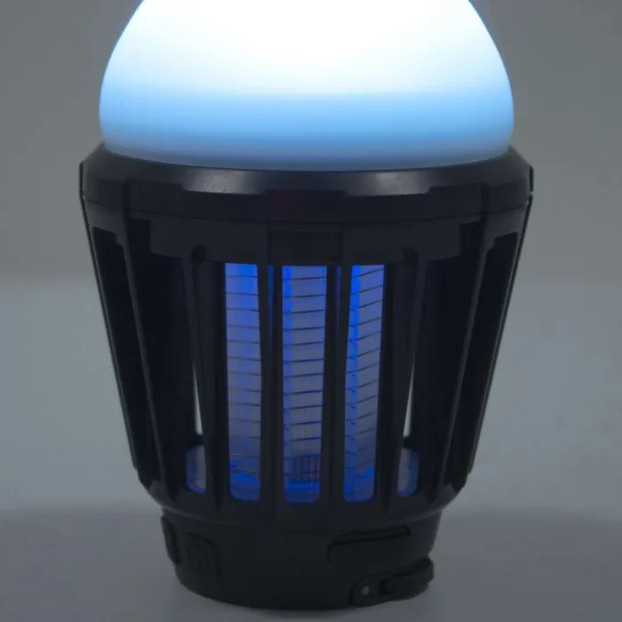 Фонарь-истребитель насекомых Bo-Camp Atom WP Rechargable 180 Lumen Black (5818804)
