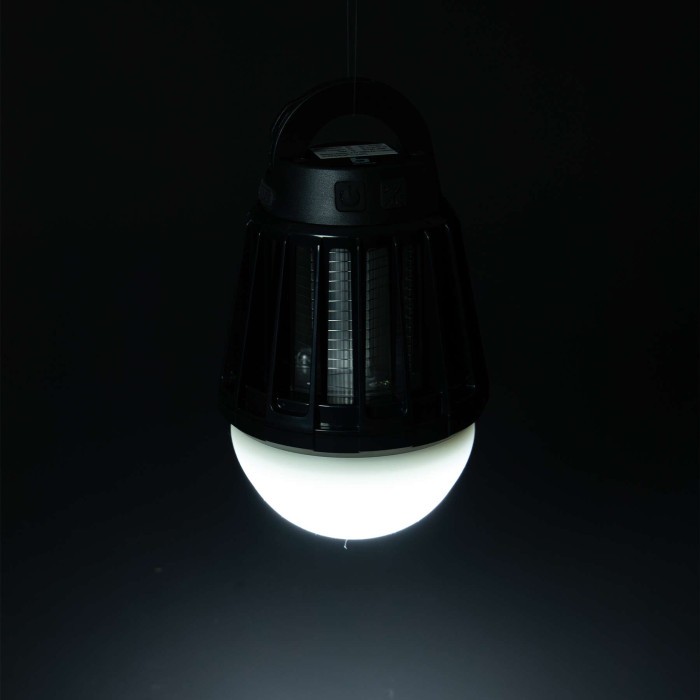 Фонарь-истребитель насекомых Bo-Camp Atom WP Rechargable 180 Lumen Black (5818804)