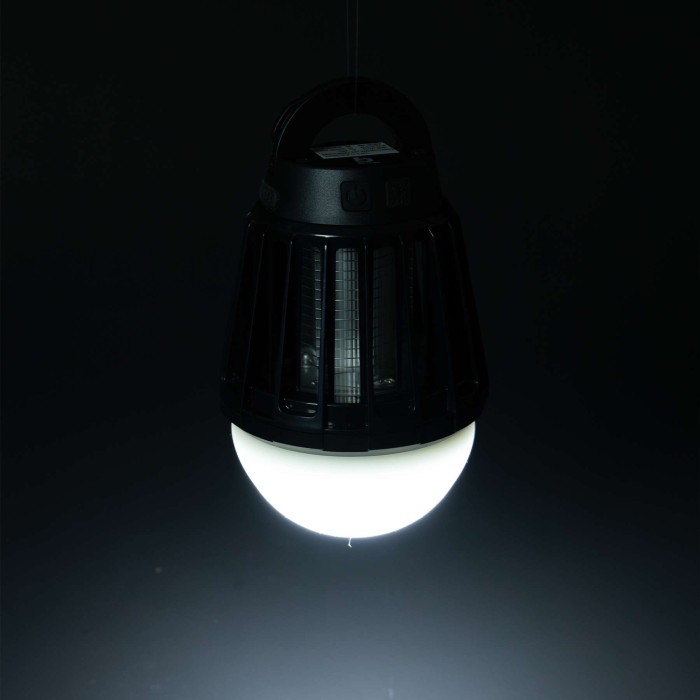 Фонарь-истребитель насекомых Bo-Camp Atom WP Rechargable 180 Lumen Black (5818804)
