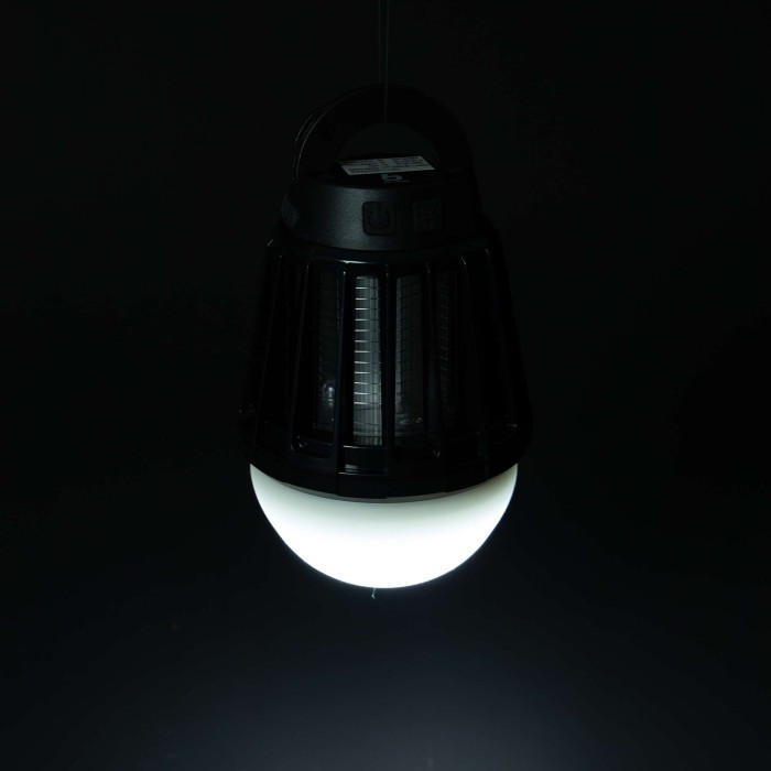 Фонарь-истребитель насекомых Bo-Camp Atom WP Rechargable 180 Lumen Black (5818804)