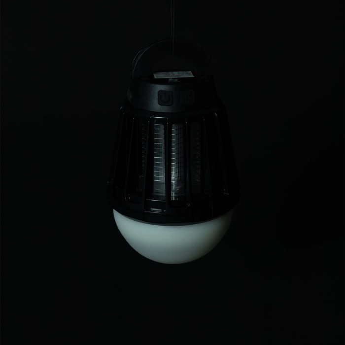 Фонарь-истребитель насекомых Bo-Camp Atom WP Rechargable 180 Lumen Black (5818804)