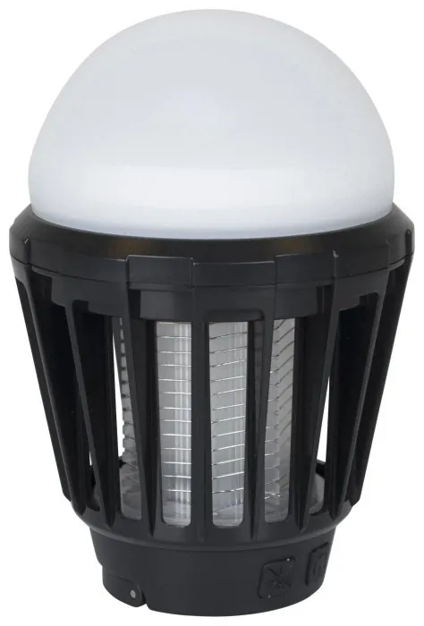 Фонарь-истребитель насекомых Bo-Camp Atom WP Rechargable 180 Lumen Black (5818804)