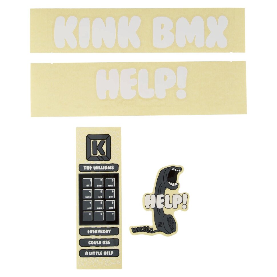 kink     KINK BMX Williams Decal Kits - 6665401