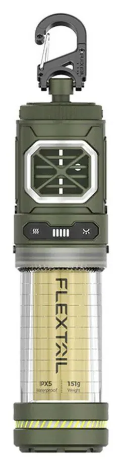 Фумігатор-ліхтар кемпінговий Flextail Tiny Repel S, зелений (FNR_TRS4800-GN-i)