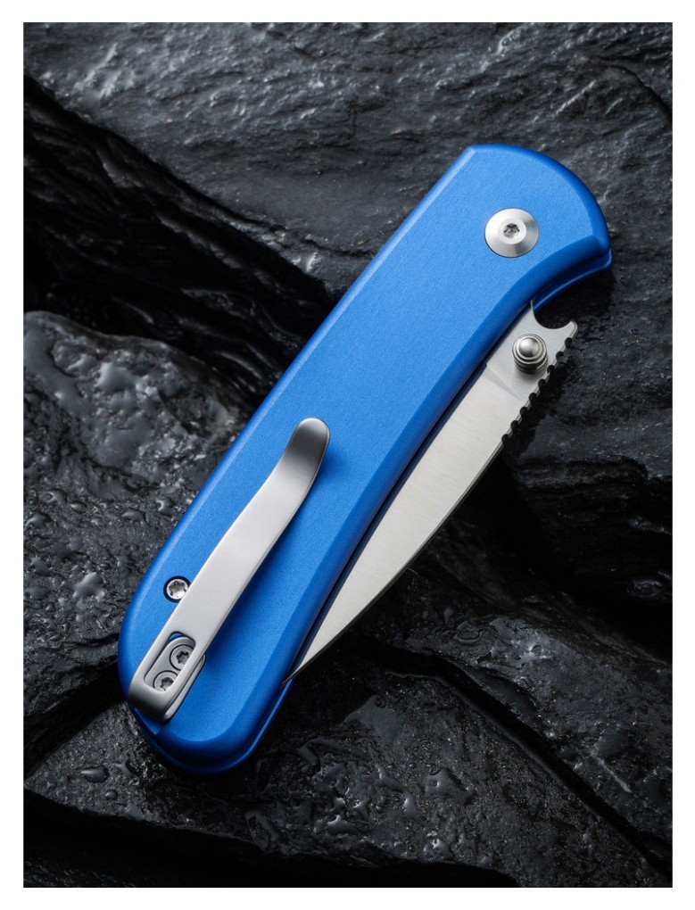 Ніж складаний Civivi Qubit Bright Blue Aluminum C22030E-3