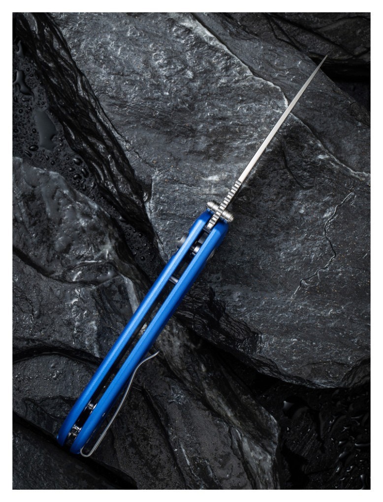 Ніж складаний Civivi Qubit Bright Blue Aluminum C22030E-3