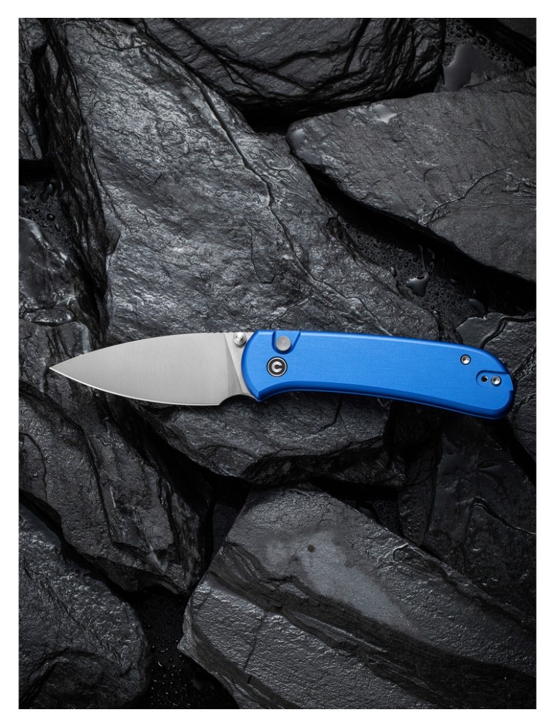 Ніж складаний Civivi Qubit Bright Blue Aluminum C22030E-3