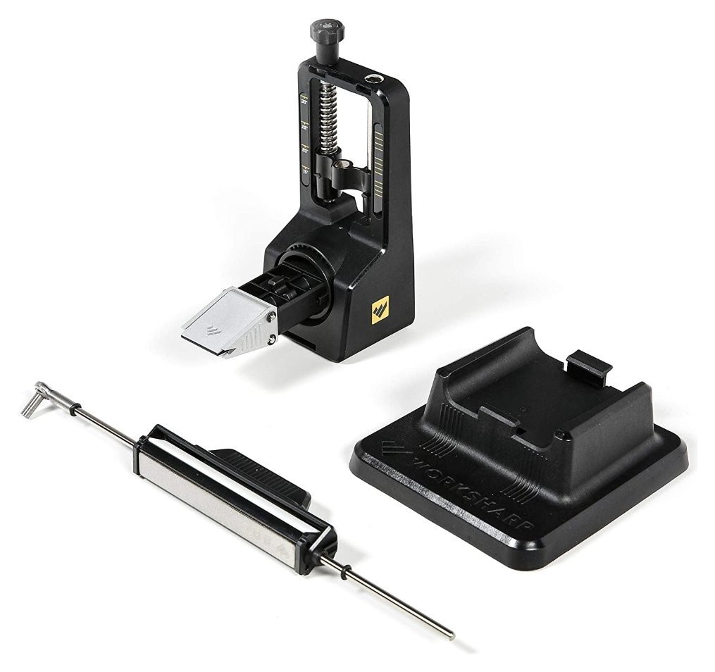 Акційний набір Work Sharp Точилка механічна The Precision Adjust Knife Sharpener WSBCHPAJ-I + Точилка механічна Micro WSEDCMCR