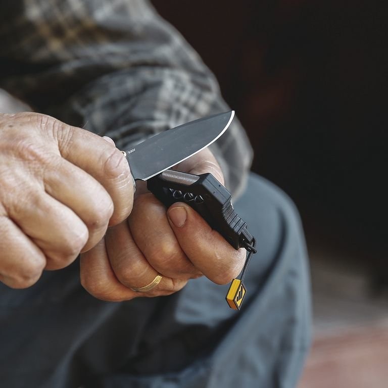 Акційний набір Work Sharp Точилка механічна The Precision Adjust Knife Sharpener WSBCHPAJ-I + Точилка механічна Micro WSEDCMCR, укр, укр