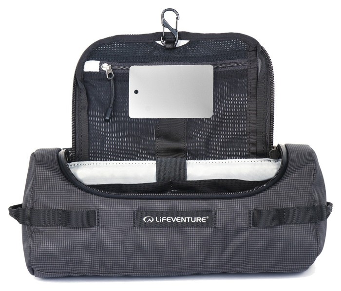 Lifeventure сумка Barrel Wash Bag black