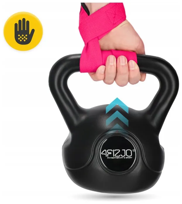 Лямки для станової тяги 4FIZJO Deadlift Straps Pink (P-5905973402293)