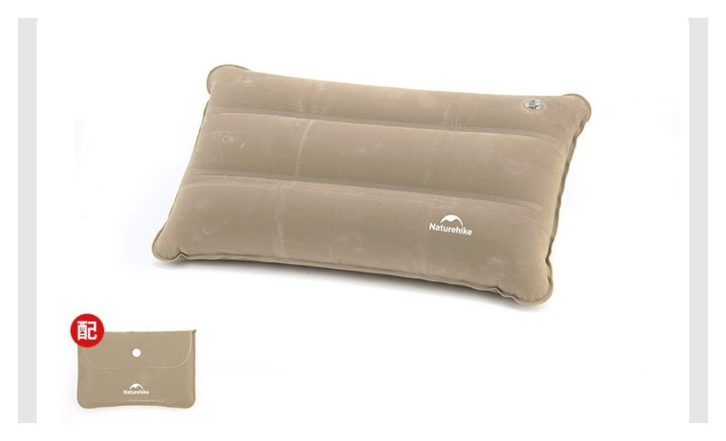 Квадратная надувная подушка Naturehike NH18F018-Z, серая