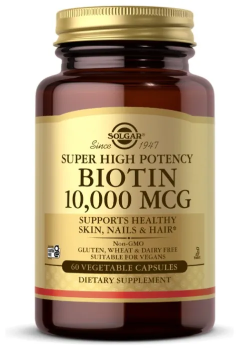 Biotin 10,000mcg - 60 vcaps