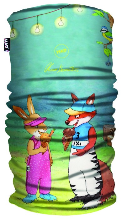 Пов'язка на шию HAD ( HA492-1171 ) Kids Printed Fleece Tube 2021