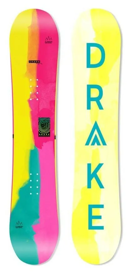 Сноуборд Drake CHARM 142 Yellow/pink/blue (76261014) O (142 см blue, pink, yellow)