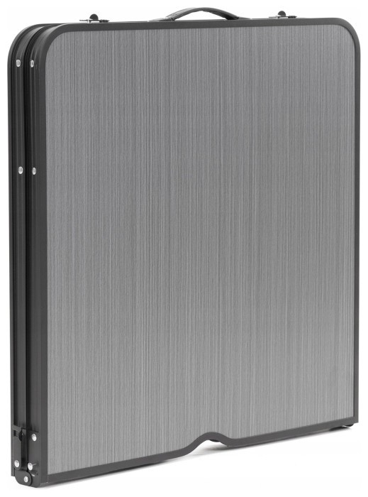 Набір кемпінговий Springos складний стіл та стільці 4 шт CS0182 Grey/Black