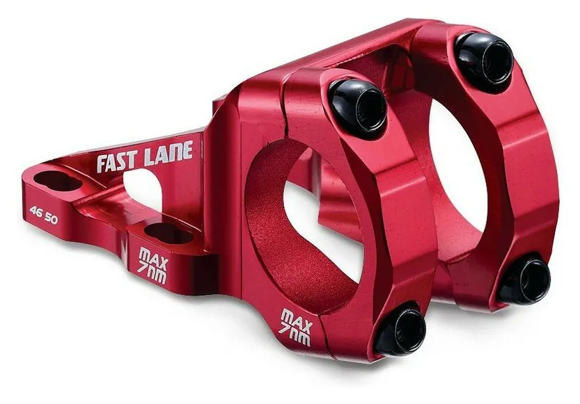 Винос руля для велосипеда Reverse Fast Lane 8° 46-50мм Red (01066) (Червоний)