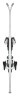 Лежи горные комплект для подростков Nordica TEAM J FDT+JR 7.0 130см Black/red/white (0A0345+0C9022ME001) Фото - 1