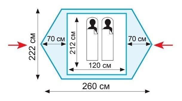 Намет Tramp Colibri v2