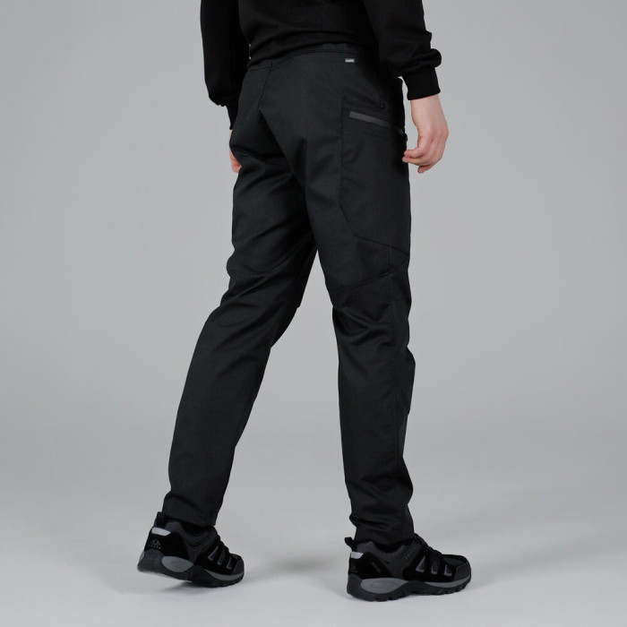 Брюки мужские Slavni реп стоп черные, Брюки мужские повседневные Slavni Revolt черные