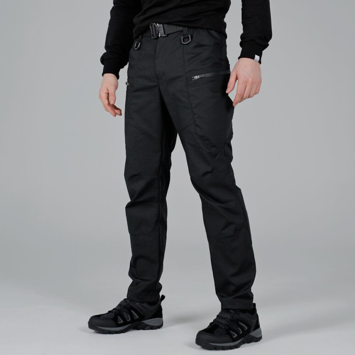 Брюки мужские Slavni реп стоп черные, Брюки мужские повседневные Slavni Revolt черные