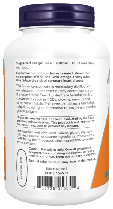 Ultra Omega-3 FO 500/250 Fish Gelatin - 180 Softgels