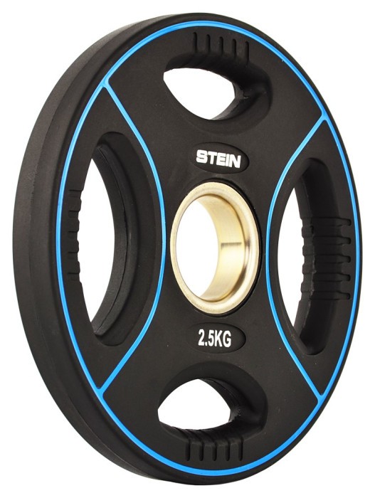 Диск поліуретановий чорний Stein 2.5 кг
