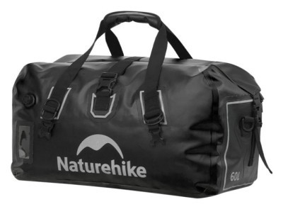 Водонепроникна дорожня сумка Naturehike CNK2450XB015, 60 л, чорна