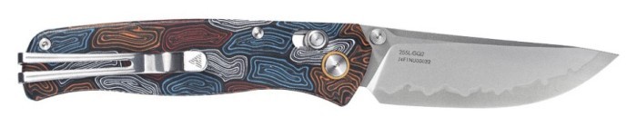 Ніж складаний SRM Medal 255L-GQ2, різнобарвний