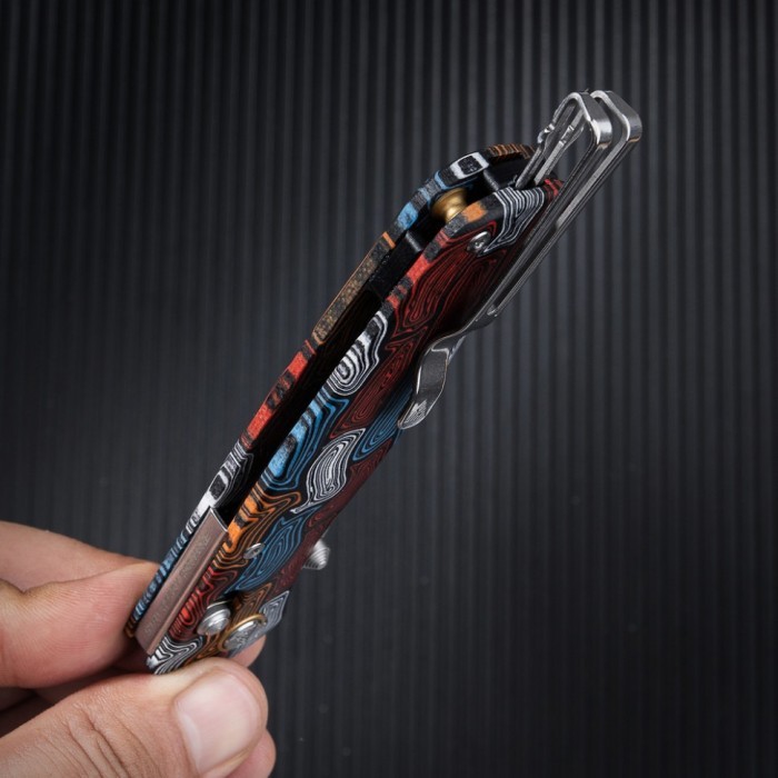 Ніж складаний SRM Medal 255L-GQ2, різнобарвний, укр, укр