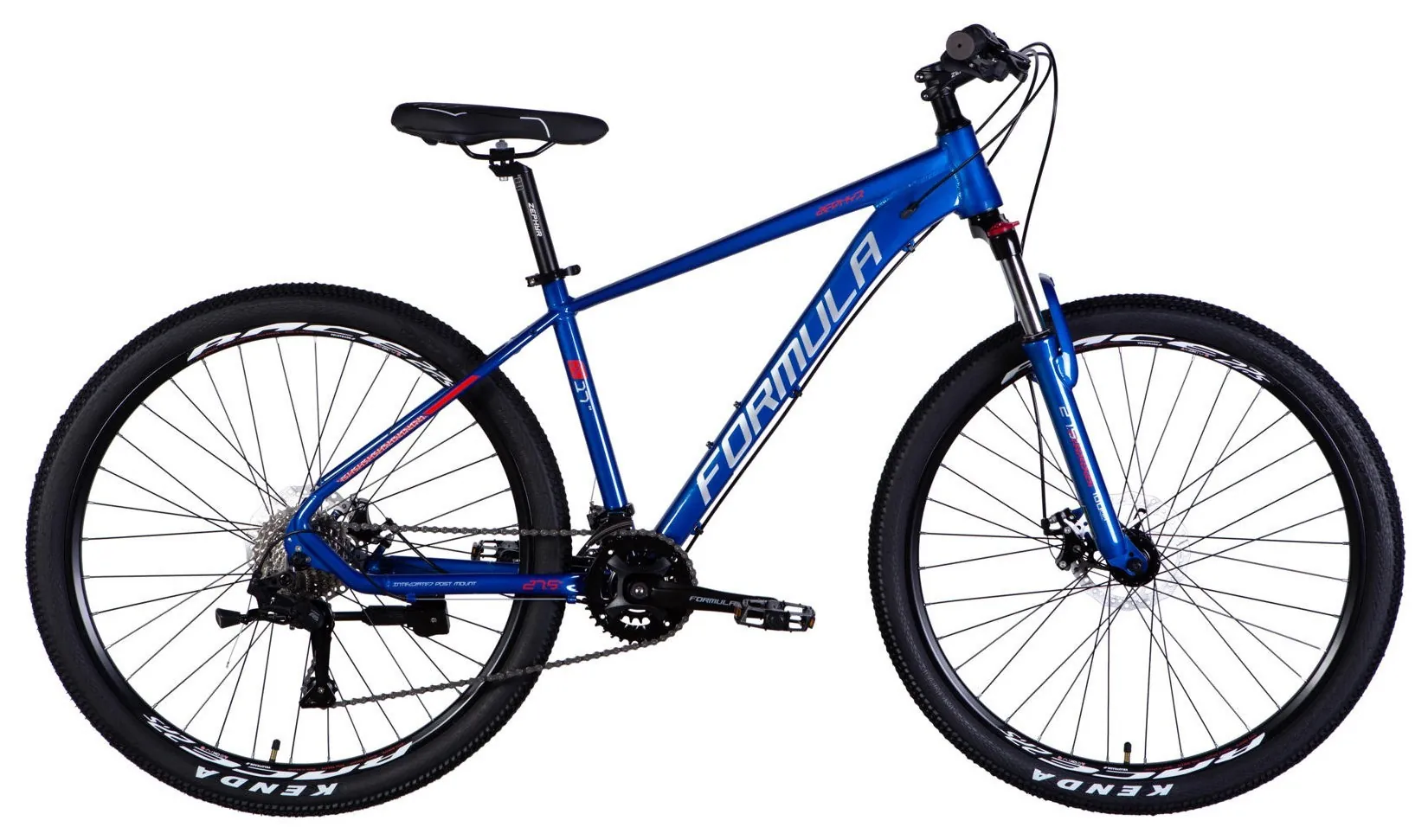 Велосипед AL 27.5" Formula ZEPHYR 3.0 DD CS рама-17" синій 2026 (OPS-FR-27.5-315)