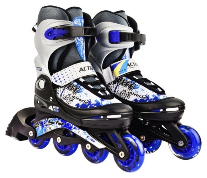 Роликовые коньки Action ZERO (компл)/Blue/30-33
