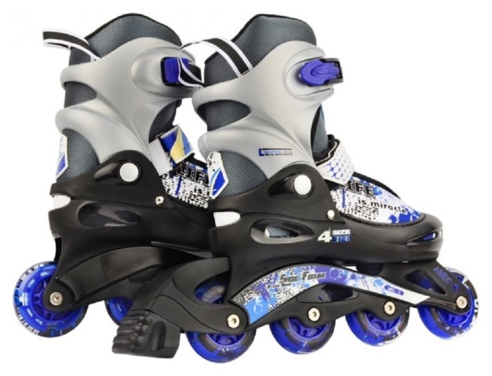 Роликовые коньки Action ZERO (компл)/Blue/30-33