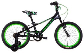 Велосипед AL 18" Formula SLIM Vbr рама-9" черно-зеленый 2024 звонок