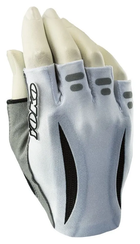 Перчатки для дорослих Yoko YBG 1.1 SHORT FINGER LADIES 8″ White/grey (37032) O (grey, white)
