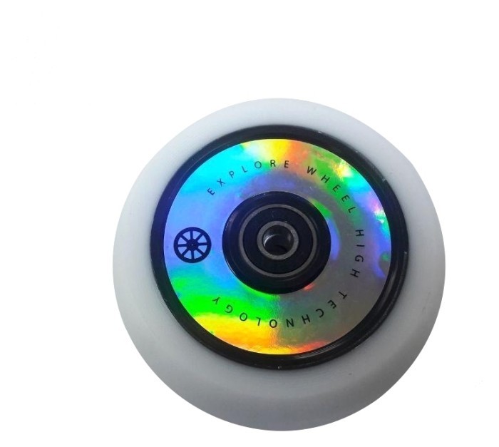 Колесо Explore 100 мм, біле, укр, укр