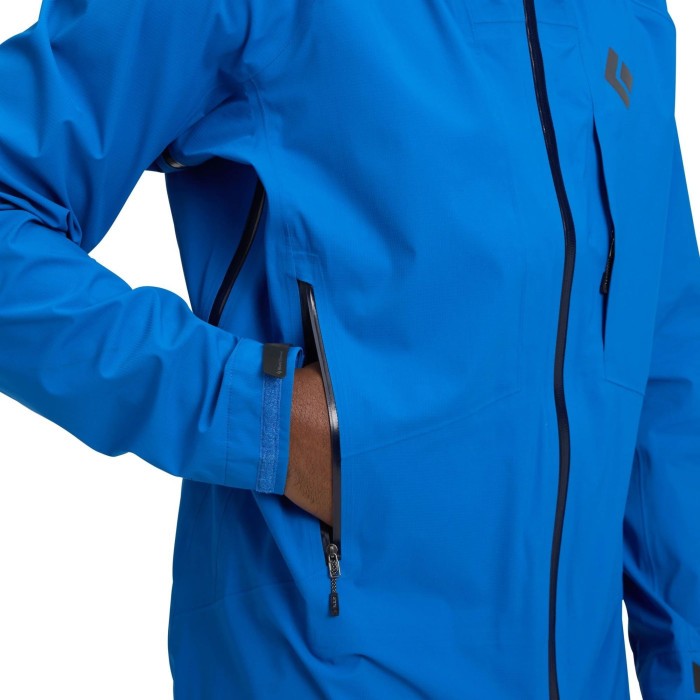 Мембранная мужская куртка Black Diamond M Highline Stretch Shell, Dark Moss, L
